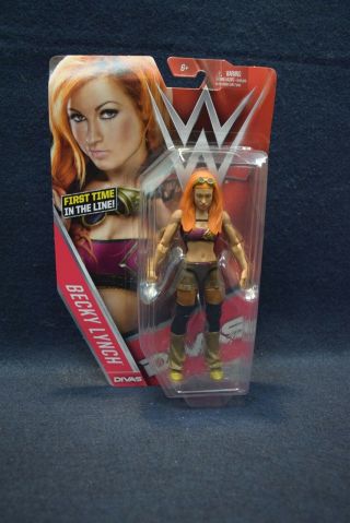 Wwe Basic Series Becky Lynch Divas First Time In The Line Figure