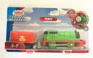 - Fisher - Price Thomas The Train - Trackmaster Motorized Percy Engine Rare Toy