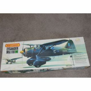 Matchbox 1:32 Aircraft Model Kit Lysander Mk I/III Boxed 3