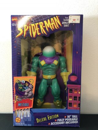 Rare Vintage Spider - Man 10” Mysterio Deluxe Edition 1995 Misb