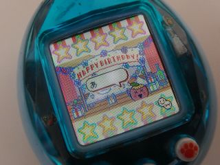 Tamagotchi Blue (a186) Japanese Virtual Pet Bandai