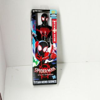 Spider Man Into The Spiderverse Titan Hero Series Mile Morales Action Figures