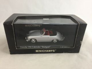1/43 Minichamps 1954 Porsche 356 Cabriolet " Stuttgart ",  400 065030,  1/3,  024 Pc