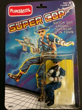 Cop Funskool Extremely Rare 1994 Sgt.  Slaughter Moc