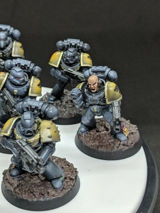 Warhammer 40k Space Wolves tactical squads grey hunters Well Painted 5
