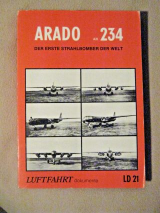 Arado 234 - Documents And Development Photos - German Text
