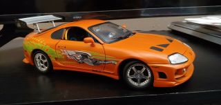The Fast And The Furious 1:18 Diecast Toyota Supra
