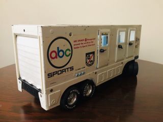ABC Wide World of Sports 1980 Winter Games Metal Semi Truck Nylint 5