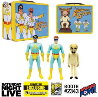 Saturday Night Live - The Ambiguously Gay Duo 3.  75” Tin Tote Gift Set Exclusive