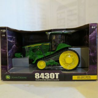 Ertl John Deere 8430t Tractor,  Rubber Tracks,  Collectors Edition 15130a - B