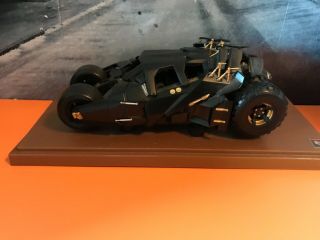 Hot Wheels Batman The Dark Knight Batmobile Tumbler 1:18 Scale Diecast Exclusive