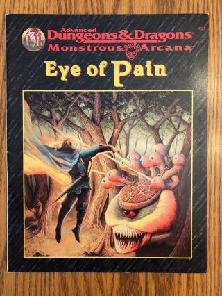 Thomas M.  Reid Eye Of Pain (ad&d Adventure Module,  Character Lvl 4 - 8) Beholder