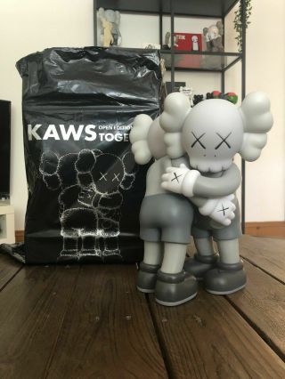Kaws Together Open Edition Grey Figure Medicom Toy