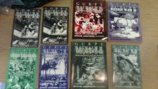 Gurps Ww Ii Rpg With Sourcebooks Including The Weird War Supplement