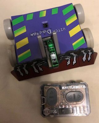 Hexbug Battlebots Rivals Witch Doctor Robot Rc Remote 100 Complete