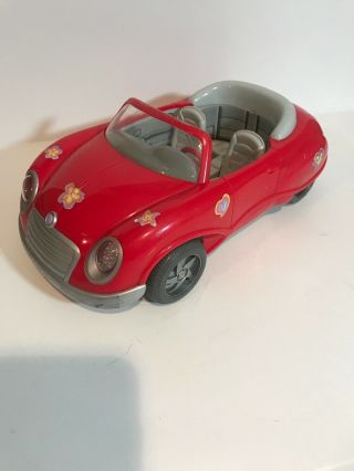 2002 Rare Fisher Price Loving Family Red Convertible Car Vintage