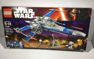 Lego Star Wars Resistance X - Wing Fighter 75149 Complete