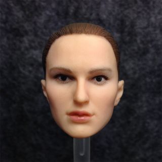 1/6 Head Scale Toy Head Sculpt Natalie Portman Fit 12 " Figure Au