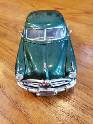 1951 Hudson Hornet Club Coupe,  Green Metallic Die Cast Model Franklin 1/24