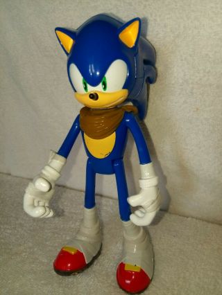Sonic The Hedgehog Tomy Sega Sonic W/ Running Action Light Up Feet 7 " Figure