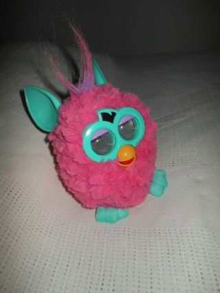 FURBY BOOM HASBRO 2012 PINK Turquoise TALKING ELECTRONIC TOY - 2