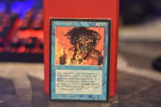 Magic The Gathering Mtg - Force Of Will (alliances) - Mp