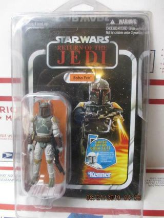 P216) Star Wars Vc09 Boba Fett Rare 2011 Return Of The Jedi Moc Unpunched