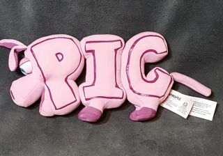 Pbs Word World Magnetic Animal Plush Pig Pull Apart Letters Tv Show Spin Master