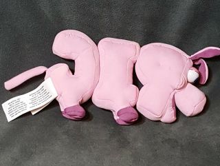 PBS Word World magnetic animal plush PIG Pull apart letters TV show Spin Master 2