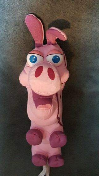 PBS Word World magnetic animal plush PIG Pull apart letters TV show Spin Master 5