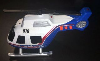 Y2 - Toy State 6” Road Rippers Rush And Rescue Police And Fire: Police Helicopter