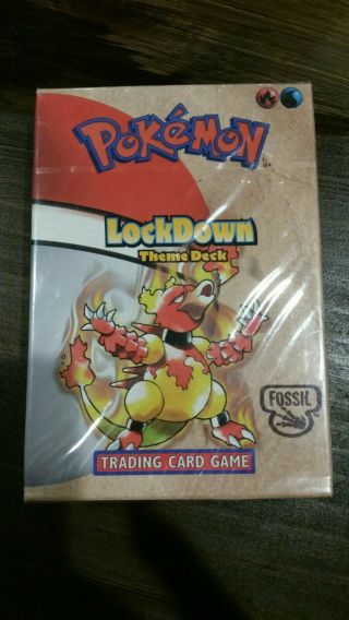 Pokémon Trading Card Game Lockdown Theme 1999 - 2000 Wotc Series