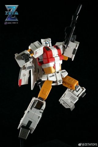 Transformers Zeta Toys Zb - 03 Kronos Silver Arrow