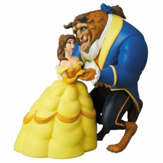 Beauty And The Beast: Beast & Belle Ultra Detail Pvc Figure