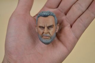 Custom 1/6 Scale Head Sculpt Bearded Sean Connery For 12‘ Male Hot Toys