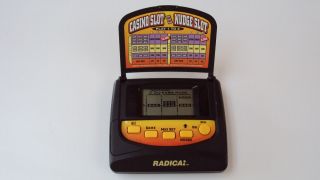 Radica Casino Slot Nudge Slot Handheld Game