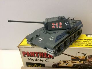 Solido Verem Diecast Metal Tank German Panther Panzer Char 1/50 W/ Box 3