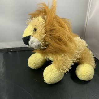 Lil Kinz Webkinz Ganz Fuzzy Lion Plush Stuffed Animal No Code