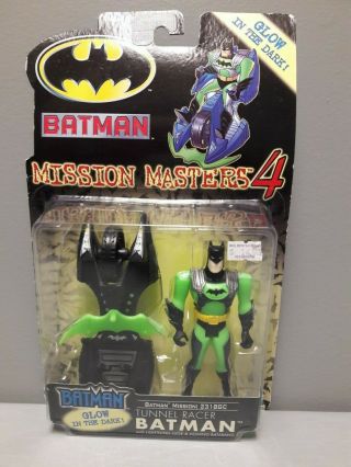 Hasbro Batman Mission Masters 4 Tunnel Racer Batman Action Figure Gotham
