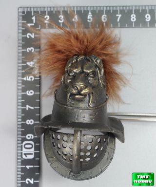 1:6 Scale Cm Toys H005 Roman Gladiator - Helmet W/ Feather Decoration