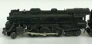 Lionel 2026 O Scale Steam Engine Locomotive & Coal Tender 6466T Lionel Lines 6