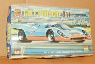 Airfix 1/32 Scale Gulf Porsche 917 Plastic Model Car Kit
