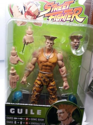 Street Fighter Series 3 Guile - Yellow Camo A1