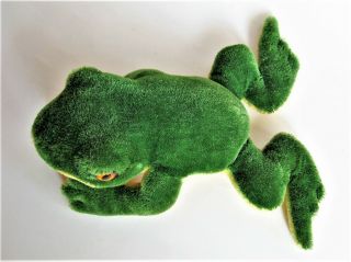 Steiff Large the Mohair Froggy 10.  5 