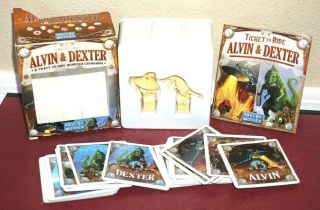 Days Of Wonder Ticket To Ride Alvin & Dexter Monster Expansion Box