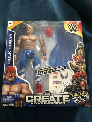 Wwe Create A Superstar Hulk Hogan Mattel Mr America Us
