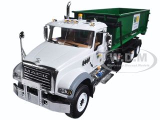Opened Mack Granite Waste Management Garbage Truck 1/34 By First Gear 10 - 4050