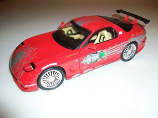 Racing Champions - The Fast & The Furious - 1993 Mazda Rx 7 - 1:18 Scale -