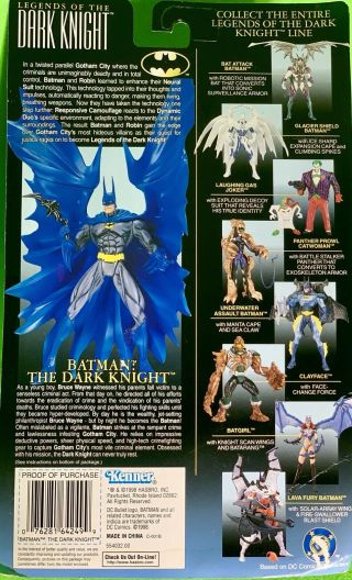 Legends of the Dark Knight Batman: The Dark Knight Action Figure 1998 Kenner 3