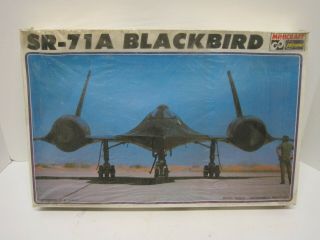 Hasegawa 1187 Lockheed Sr - 71a Blackbird Model Airplane Kit In 1:72 Scale